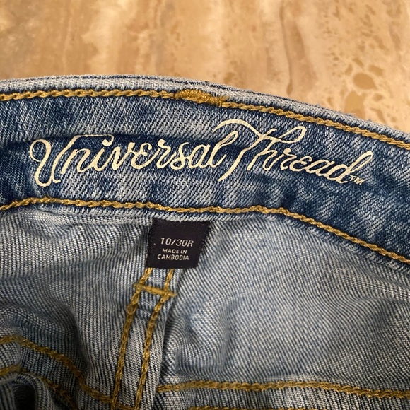 Universal Thread High Rise Kick Boot Crop Jeans - Picture 3 of 6